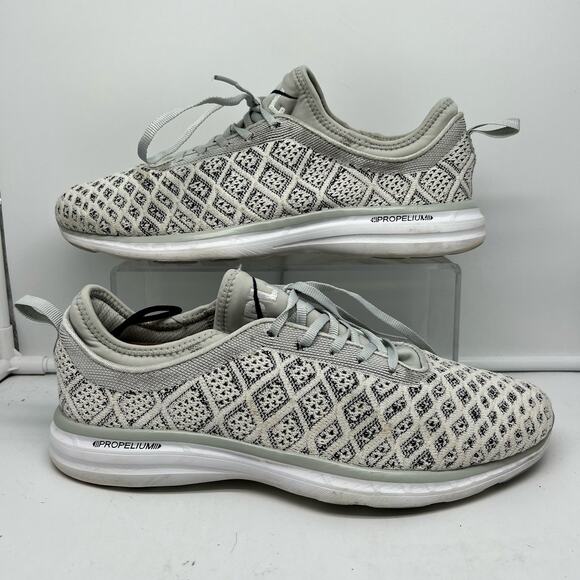 APL Shoes Mens 10 Techloom Phantom M Athletic Grey Sneaker - Picture 1 of 10